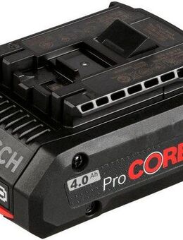 Bosch Professional GBA ProCORE Akku, 18 V, 4,0 Ah, COOLPACK 2.0 Technologie