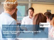 Dozent Psychologie Festanstellung (m/w/d) Vollzeit / Teilzeit - Magdeburg