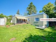 IMMOBERLIN.DE - Attraktiver Bungalow mit diskretem Garten in guter Ortslage - Berlin