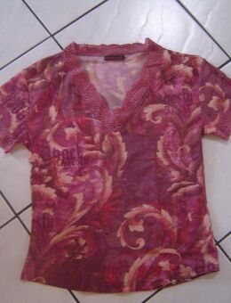 Shirt mit V-Ausschnitt von Schumacher Gr. M - Hamburg Hamburg-Nord