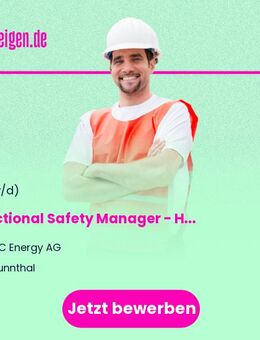 Functional Safety Manager (m/w/d) - Hydrogen - Brunnthal