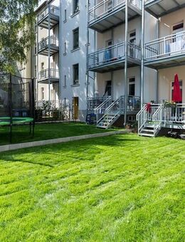 schöne 4- Zimmerwohnung im familienfreundlichen Brunnenviertel mit eigenem Garten - Leipzig