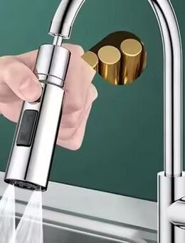 Strahlregler 3 Modi Wasserhahn Duschbrause Filter Wasserhahnkopf - Lenting