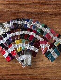 80 Seidenschals 100% Thai-Silk - Büdingen