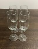 4 Sektgläser aus Glas in 94474