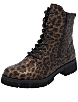 Remonte Schnürstiefelette Schnürboots, Stiefelette, Profilsohle, mit Glitzer-Schnürsenkel