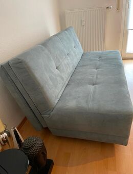 Funktions/Schlafsofa mit Bettkasten Farbe: türkis - Freudenstadt
