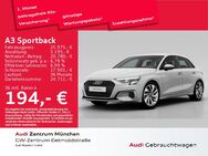 Audi A3, Sportback 40 TFSI e advanced S line, Jahr 2022 - München