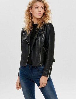 ONLY Lederimitatjacke ONLGEMMA FAUX LEATHER BIKER OTW NOOS im Biker Style