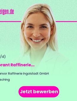 Laborant Raffinerie (m/w/d) - Kösching