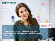 Leiter/in Marketing - Generierung von Nachfrage und Kampagnen | Arbeit von zu Hause aus - Leipzig