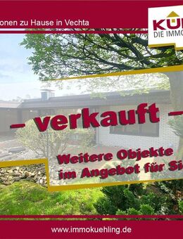 Liebhaberobjekt! Bezugsfreies Architektenhaus in beliebter Lage! - Vechta