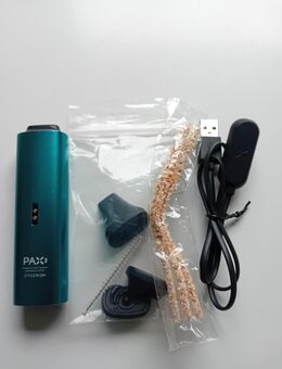 PAX 3 Vaporizer – Aquamarin mit Originalzubehör & Ladegerät - Xanten Zentrum