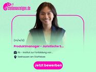 Produktmanager - Juristische Seminare (m/w/d) - Seehausen (Staffelsee)