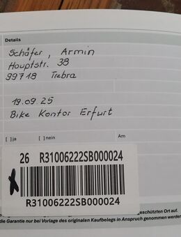 E Scooter zu verkaufen - Trebra