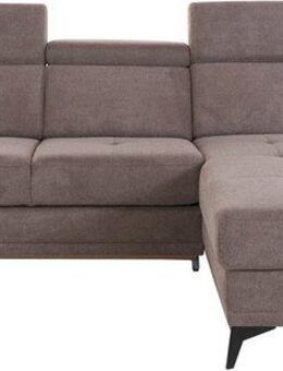 INOSIGN Ecksofa Cardiz L-Form, inkl.Kopfteilverstellung und Federkern wahlweise mit Bettfunktion