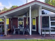 Neuwertiger 5- Zimmer Bungalow in Rüthnick mit Pool, Grillkota, Sauna, Kaminofen, 800qm Grund - Rüthnick