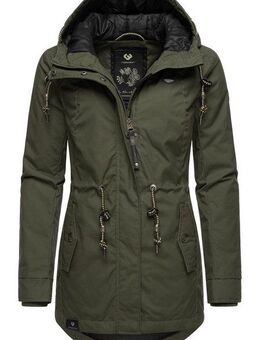 Ragwear Winterjacke Monadis Black Label stylischer Winterparka für die kalte Jahreszeit
