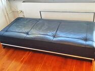 Design-Klassiker - Day Bed Black Liegesofa in Leder schwarz ( inspiriert durch Eileen Gray ) - Berlin