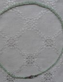 Smaragd Collier Kette 925er Silber facettiert 48 cm HSE24 in 61194