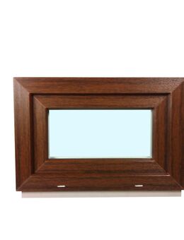 Kunststofffenster Mooreiche neu auf Lager 60x40 cm Kipp - Essen