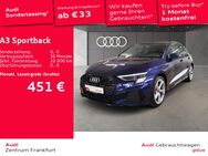 Audi A3, Sportback 45 TFSI e S line VC, Jahr 2024 - Frankfurt (Main)