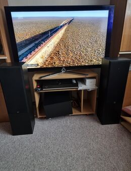 TV LOEWE Individual46 Compose 3 D mit Festplatte und DVD RekorderTEVION, mit 2 Lautsprecherboxen mit Subwoofer, 3 Fernbedienungen, 2 x 3 D Brillen neu - Bernburg (Saale) Zentrum