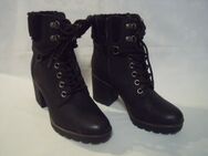 Damenschuhe/Stiefeletten Landrover Gr. 38 schwarz Fast neu . - Aachen