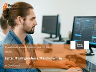 Leiter IT (all genders), Maschinenbau - Osnabrück