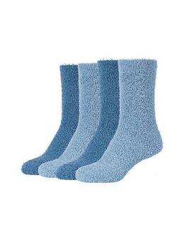 Camano Socken Socken Cosy Kuschelsocken Flauschig Warm Damen Lang