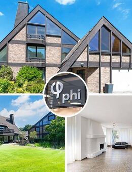 PHI AACHEN - Architektenvilla mit 1220 m² Garten und Doppelgarage in Sonnenlage von Laurensberg! - Aachen