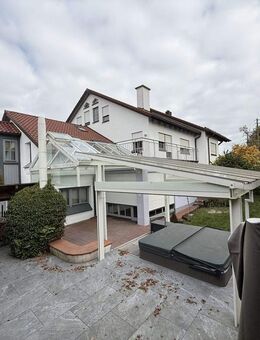 KNIPFER`S IMMOBILIENSCHÄTZE - TOP- Lage - DHH mit Anbau für Büro/Einliegerwohnung u. Außen-Whirlpool - Diedorf