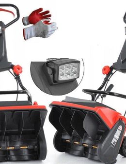 Schneefräse komplett Set 40 cm 1300W mit LED Beleuchtung - Wuppertal