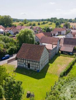 Fachwerk Bauernhof mit Scheune und großem Garten, Familienidyll bei Heldburg! - Hellingen