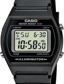 CASIO TIMELESS COLLECTION Chronograph W-202-1AVEF, Quarzuhr, Armbanduhr, Damenuhr, Herrenuhr, Jugendliche, Digitaluhr