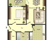 Ab September frei! 2-Zimmer-Wohnung in Bergkamen City - Bergkamen