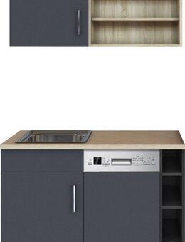 KOCHSTATION Pantryküche KS-Mali, Breite 110 cm, mit E-Geräten