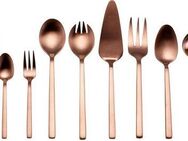 Guido Maria Kretschmer Home&Living Besteck-Set GMK, Bronze Look (68-tlg), 12 Personen, Edelstahl 18/10, Tafelbesteck, Präsentschachtel, PVD bronze mattiert