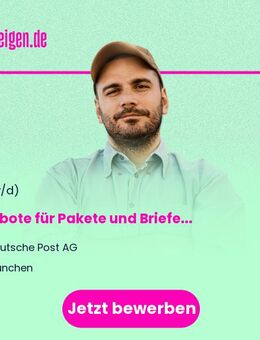 Postbote für Pakete und Briefe (m/w/d) - München