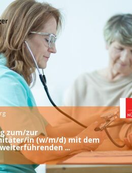 Ausbildung zum/zur Notfallsanitäter/in (w/m/d) mit dem Ziel einer weiterführenden Ausbildung zum/zur Brandmeister/in (w/m/d) - Nürnberg