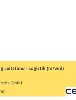Teamleitung Leitstand - Logistik (m/w/d) - Großbeeren