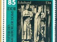 DDR postfrisch Plattenfehler Nr. 2811 „E“ von NAUMBURGER“ links eingekerbt als Viererblock wie auf den Bildern zu sehen. - Porta Westfalica Zentrum