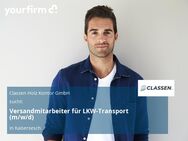 Versandmitarbeiter für LKW-Transport (m/w/d) - Kaisersesch