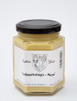 Geburtstags - Senf 180ml für Sie und Ihn, Alt und Jung - Görlitz Zentrum
