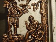 Metallrelief Metallbild Wandbild Bild "Stülpner Karl" - Altenberg