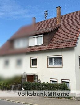 Doppelhaushälfte mit 2 Garagen und separatem Gartengrundstück in Mössingen-Belsen - Mössingen