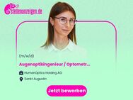 Augenoptikingenieur / Optometrie (m/w/d) im Bereich Forschung & Entwicklung - Sankt Augustin