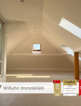 Sonnige Dachterrasse I Sanierte 3-Zimmer Maisonette Wohnung I Badewanne und Dusche - Markkleeberg