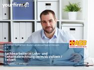 Sachbearbeiter:in Lohn- und Gehaltsabrechnung (w/m/d) Vollzeit / Teilzeit - Frankfurt (Main)