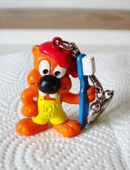 AOK-Putzi-Werbefigur-Schlüsselanhänger,ca. 5,5 cm - Linnich
